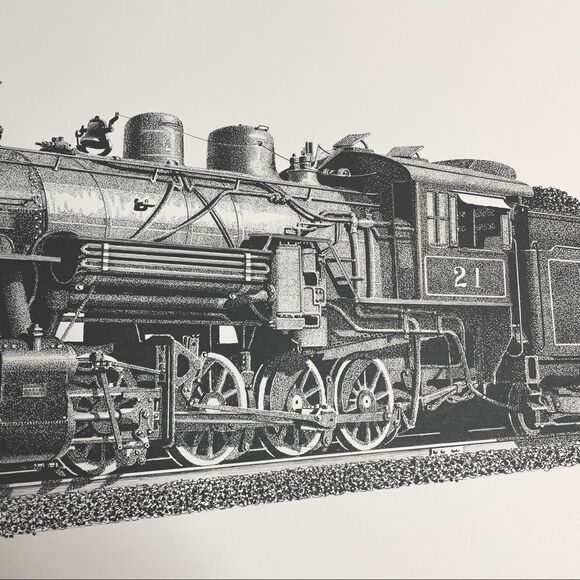 Lake Superior & Ishpeming Railroad 21 Train Prints - Picture 3 of 6
